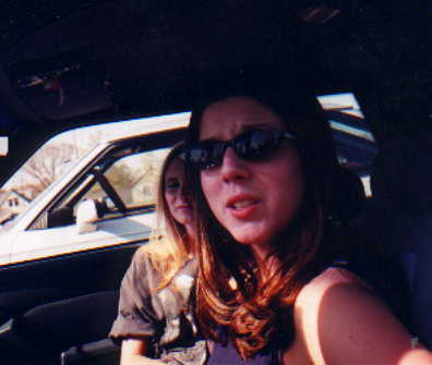 Missy and Kim before the concert.