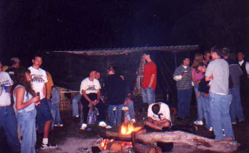 The after prom party at Krystles.