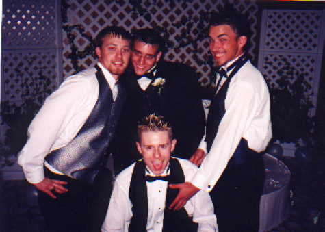 There is the awesome band Wreked at prom.