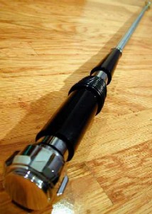 Completed hardware/thrift store force pike