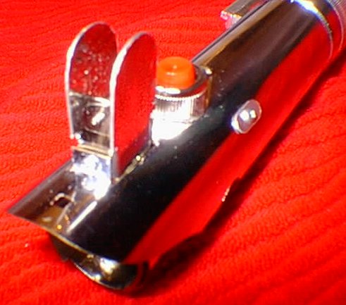 "Rabbit ears" of my hardware Graflex sabre