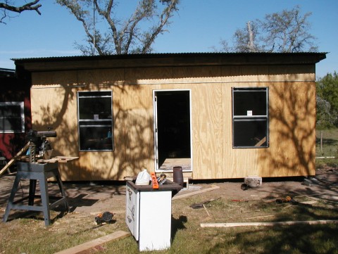 Cabin almost done