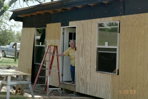 Cabin almost ready