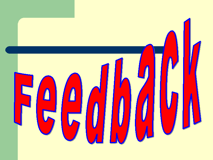 Feedback form