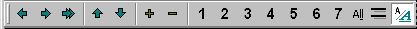 Outline view buttons on the Outlining toolbar