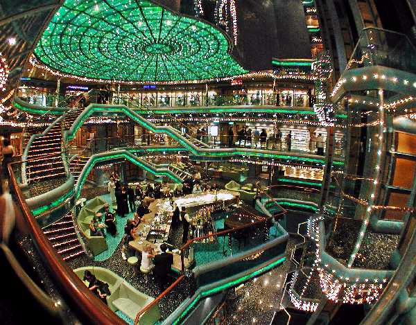 Seven Seas Atrium On The Carnival Victory