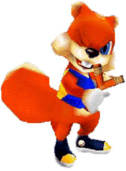 Conker with a Slingshot,,, oooh watchout