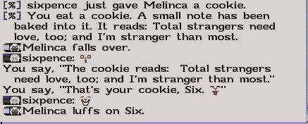 Sixpence's cookie