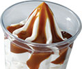 Caramel sundae