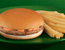 Burger and Chicken meals