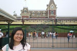 Just outside Disneyland!