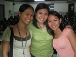 With Rocel and Peps after the JC anniversary symposium in February 2008