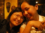With Laurice after the JC/Inquirer Quiz Show in February 2008