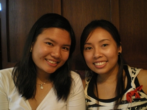 With Leanne