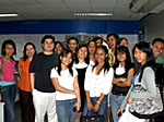 J117 (Online journalism) field trip to Inquirer.net