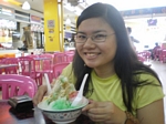 Ice Kachang on a hot day