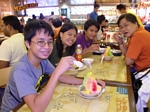 Ice kachang for dessert