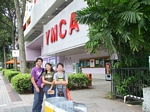 We stayed at the YMCA