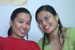With fellow Journalism rep Martha