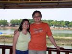 With Dad in Batam, Indonesia