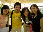 The four of us are all from different nations!
