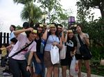 With my floormates, who treated me to a farewell evening at Sentosa