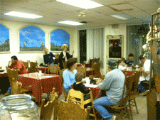 Well the place is getting full up again. And those complimentary chips are going fast 8^')