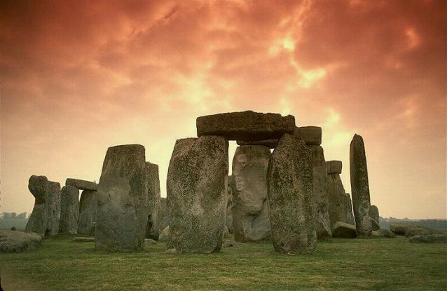 Stonehenge at Sunset