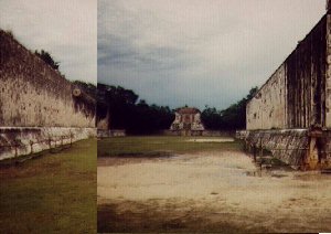 Mayan Ball Court at Chich�n Itz�