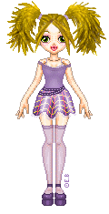 Tried a tutorial for this hair and it turned out pretty well. Also the clothes were from a tut and the skirt in my opinion is complete garbage. I should have done it over but I guess I was too lazy??!?$@