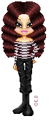 The shirt is from one of the many stripped shirts I have. I have one that looks identical to what this doll is wearing.  The shading is better then some other dolls I have done, but it's still needs improvement