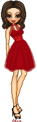 This is my version of the Lady in Red in that song..you know LADY IN REEEEEEEEEEEEEEEDD..no?