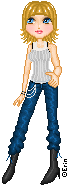 This is my stylin rocker girl! I even have that seethrough white shirt! I'm such a rocker now..