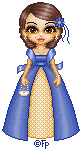 This doll is too precious. Besides the beautifully done shading, it's too cute for words