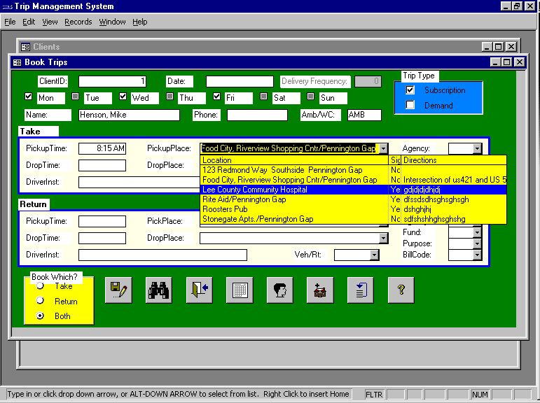 Trip Management System