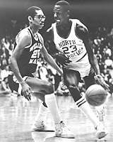 1981-84: Michael at University of North Carolina. 