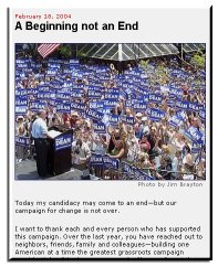 Howard Dean drops out!