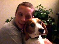 Me and my dog, Indy
