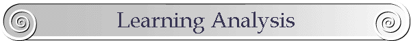 Learning Analysis