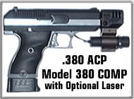 380 acp with comp and laser $190.00