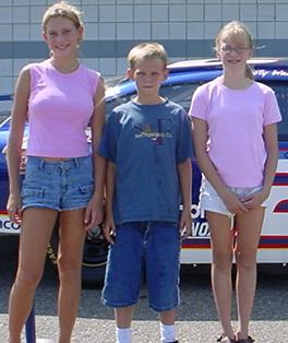 All three kids