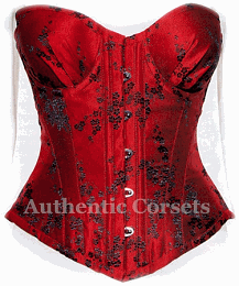 A beautiful corset "moulin rouge" very popular!