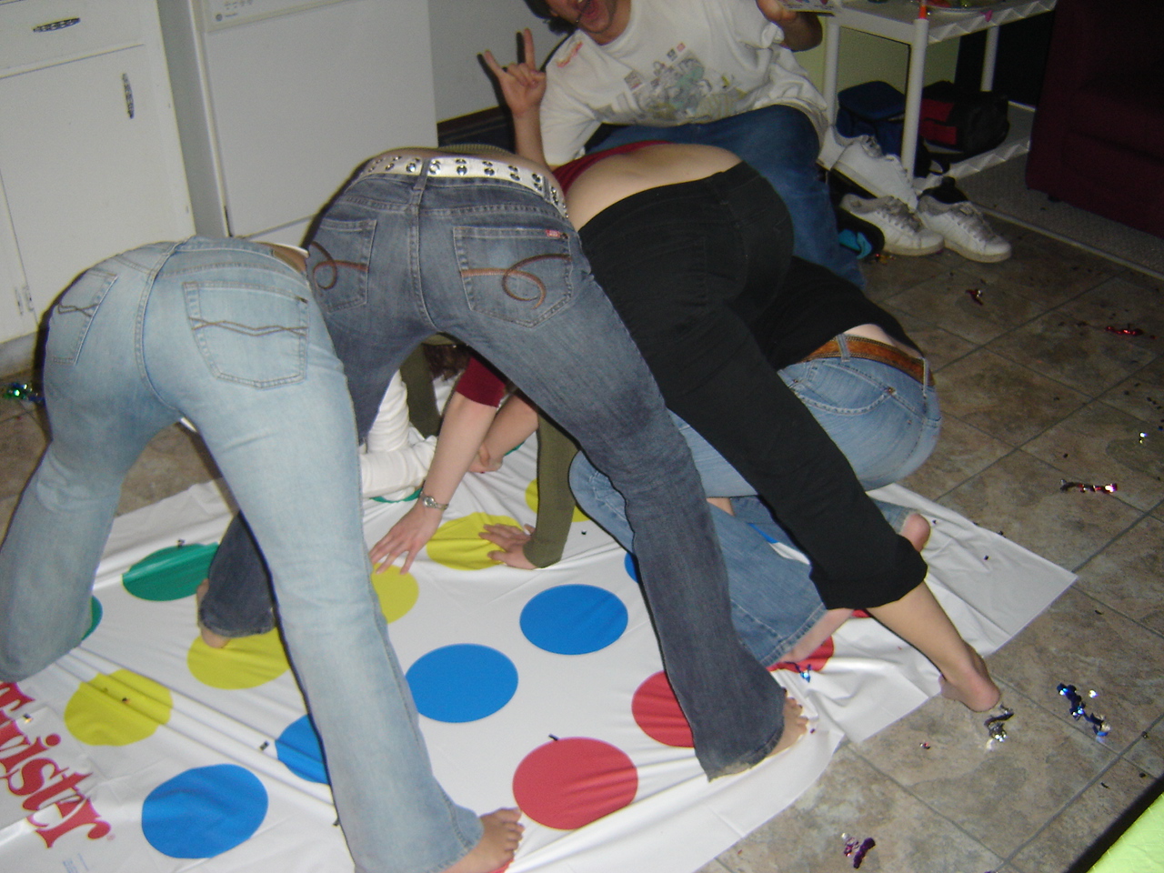 Now thats a bum shot