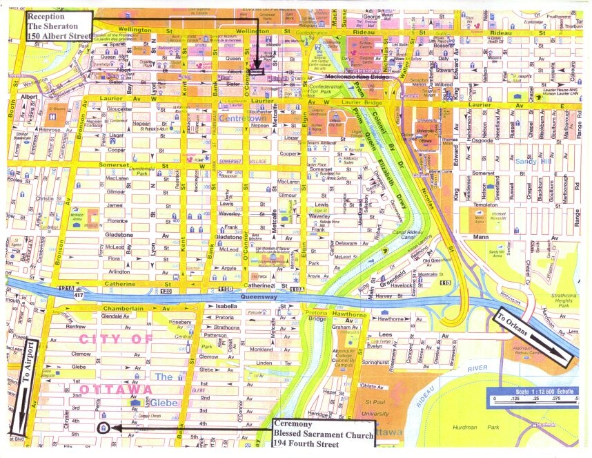 Michelle and Andrew Maps & Directions