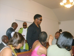 Mark, Jr.&nbsp; at church.