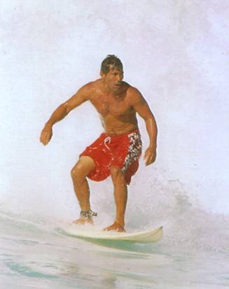 Surfer Break
Surfer Riding Breaking Wave
Leiliwi Beach, January 2006
Photo by Mitchell "Mickey"Lasco
