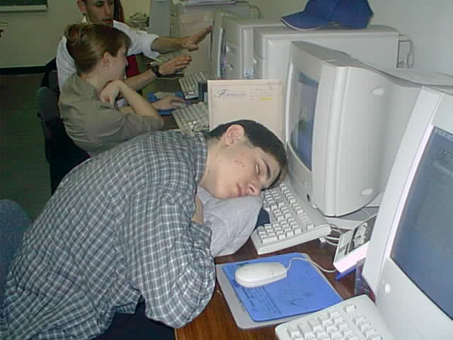 Richard sleeping