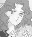 Michiru with her Aqua Mirror