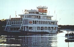 Fultons Crabhouse Restaurant built on a paddle steamer!!