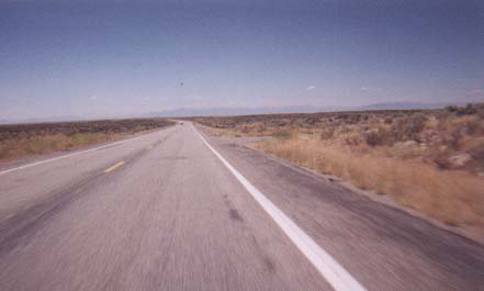 And the road becomes my bride ....